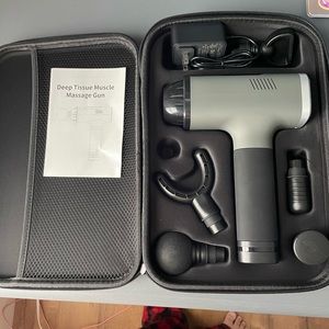 Deep tissue massage gun